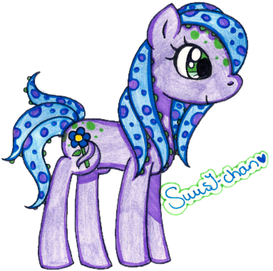 Algae Bloom [commission] By Sekaiichihappy - Cartoon (400x394)