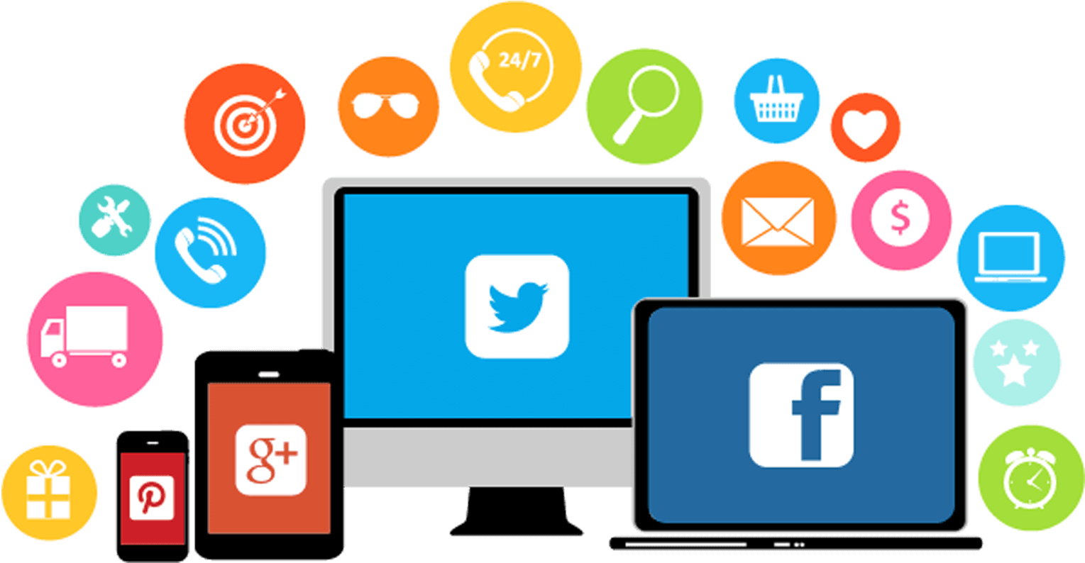 Seo Services In Melbourne Victoria - Social Media Banner Png (2000x1000)