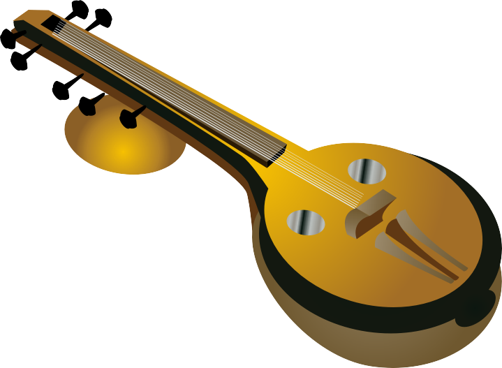 Musical Instrument Music Of India Clip Art - Musical Instrument Music Of India Clip Art (719x527)