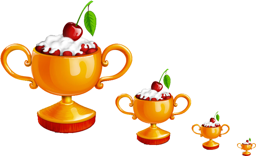 Ice Cream Cupcake Muffin Trophy - Ice Cream Cupcake Muffin Trophy (1000x639)