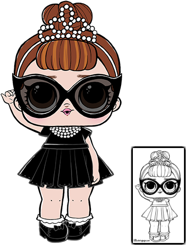 It Baby Coloring Page - Lol Coloring Pages It Baby (403x550)