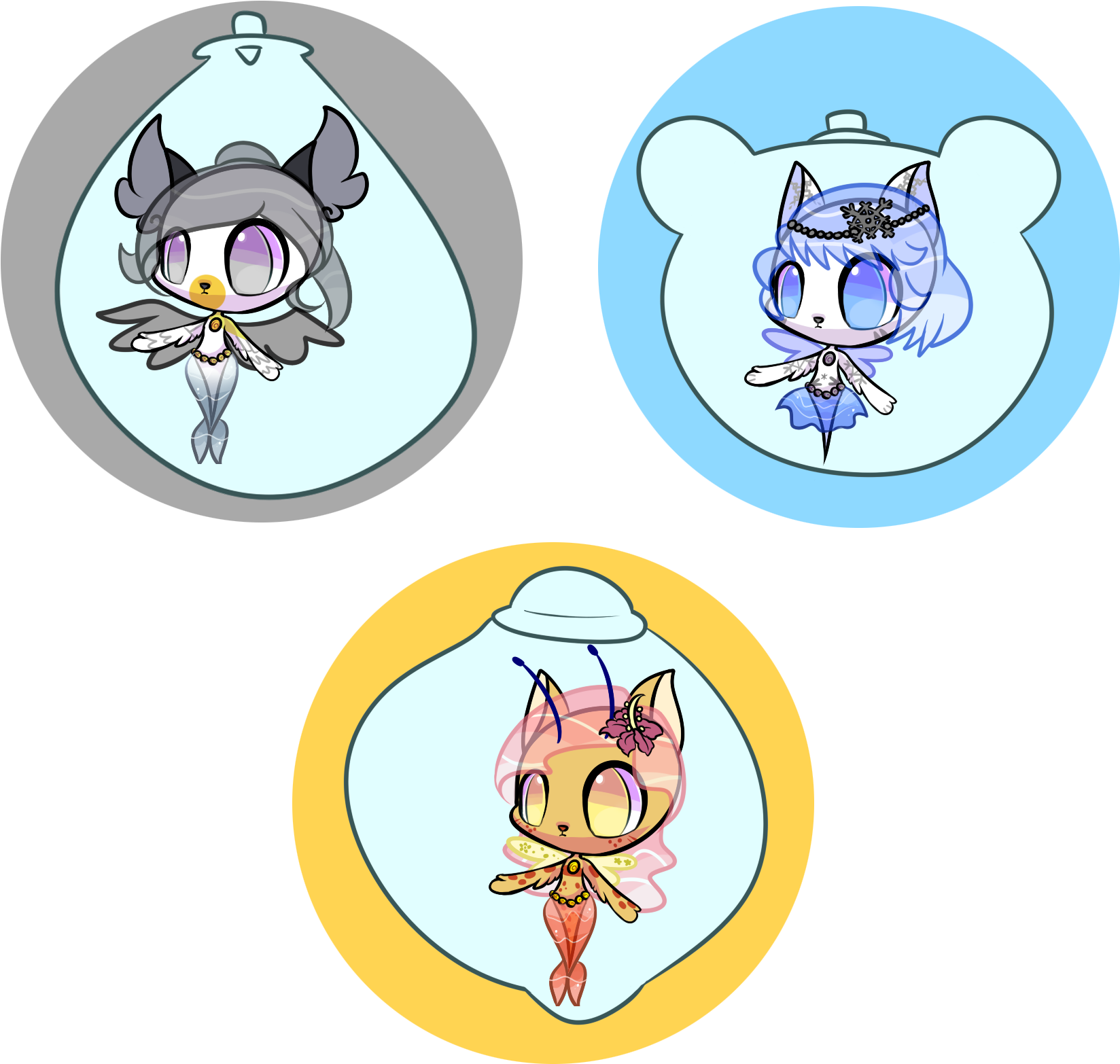 Pond Fairy - Cartoon (1869x1751)