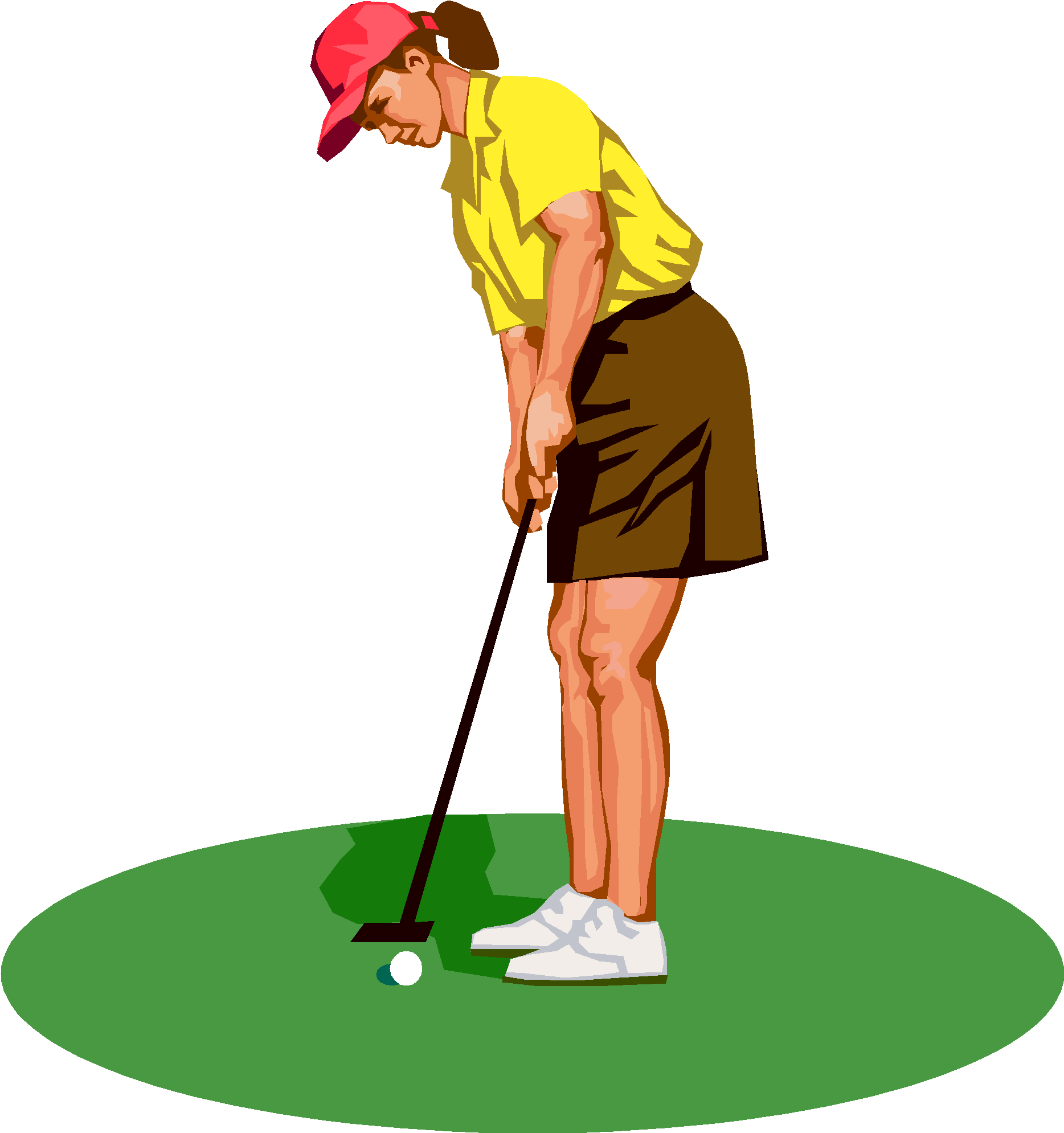 Miniature Golf Clip Art - Miniature Golf Clip Art (1944x2078)
