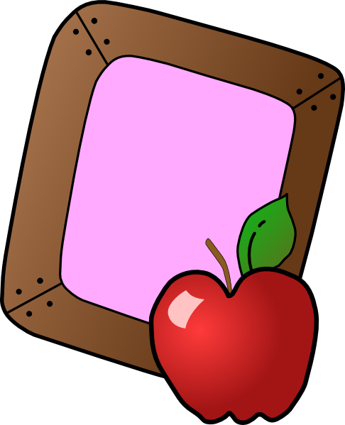 Apple Clip Art At Clkercom Vector Online Royalty Free - School Clip Art (486x599)