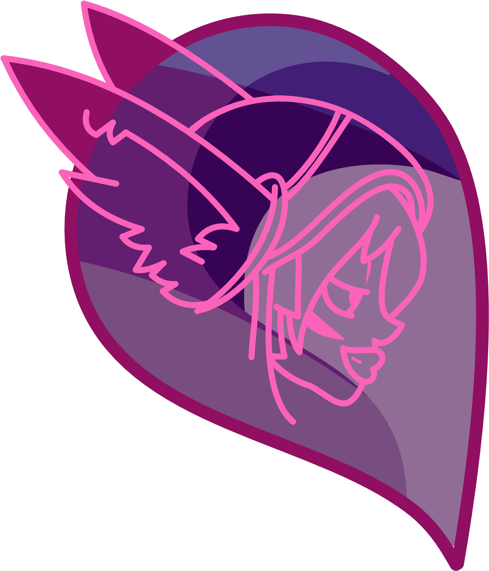 Vinyl Craftsvinyl Projectssilhouette Vinylsilhouette - Lol Xayah Emote (2000x2000)