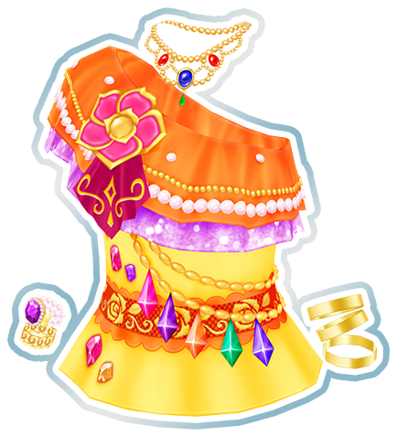 Dress Items - Exotic Rose Coord Aikatsu Stars (512x512)