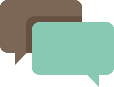 Transparency In Process - Speech Bubble Icon Png (400x308)