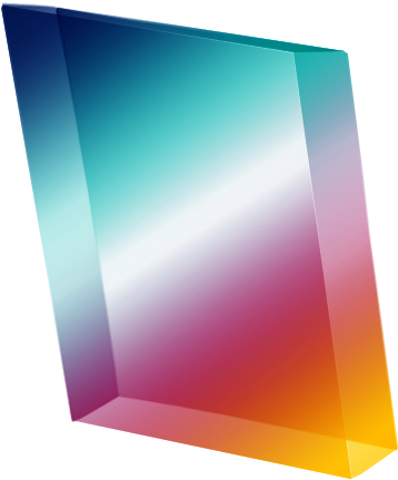 Mine Rainbow Crystal Png Transparent Gradient - Transparency (500x625)