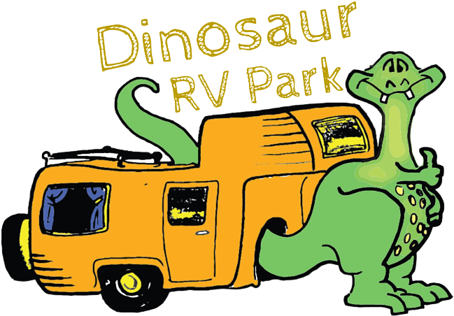 Home Dinosaur Rv Park Rh Dinosaurrvpark Ca Funny Rv - Dinosaur In Trailer Park (650x480)