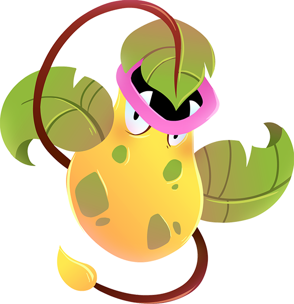 Kuitsuku's Sketch Blog - Victreebel (581x600)