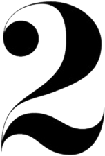 Number 2 Small - Calligraphy (713x413)