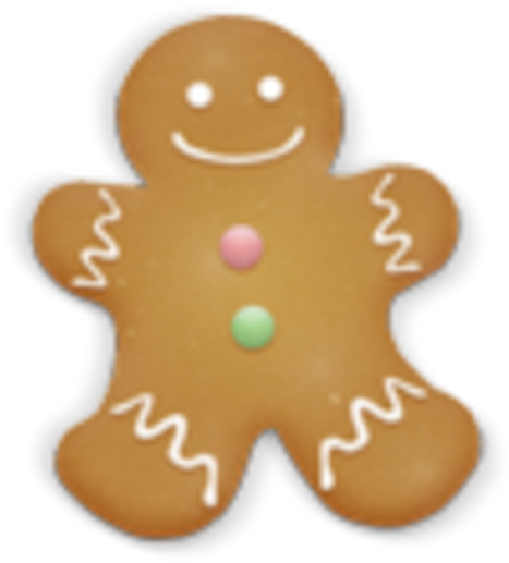 Free Christmas Cookie Clipart - Free Christmas Cookie Clipart (600x600)