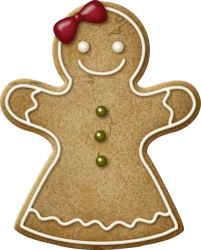 Alponom84 Альбом «aagard Merrychristma» На Яндекс - Gingerbread Man (402x500)