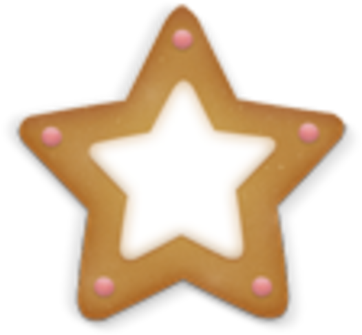 Gingerbread Clipart Holiday Cookie - Bizcochito (600x600)