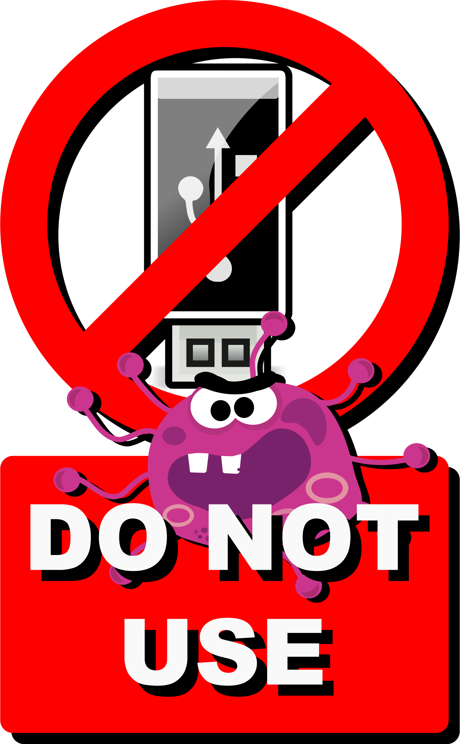 Get Notified Of Exclusive Freebies - No Usb Sign (1484x2400)