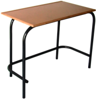 750x450x650 Intermediate Single Seater Desk L19 - Steel (350x360)