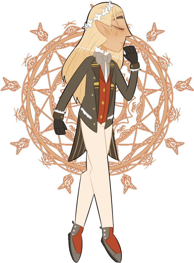 White Lily By Nuggiez - Illustration (647x871)