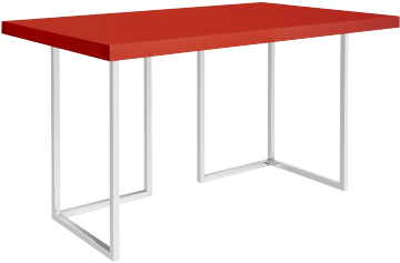 Manali Red Desk Topred Desk Top - Coffee Table (908x285)