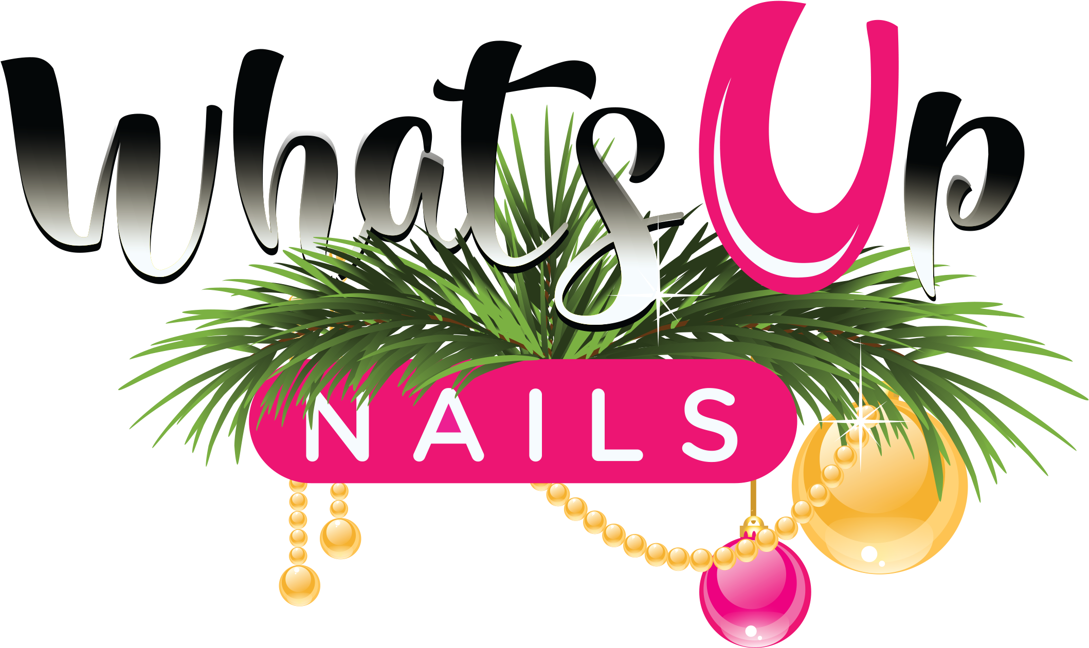 Whats Up Nails Logo - Nail (2132x1267)