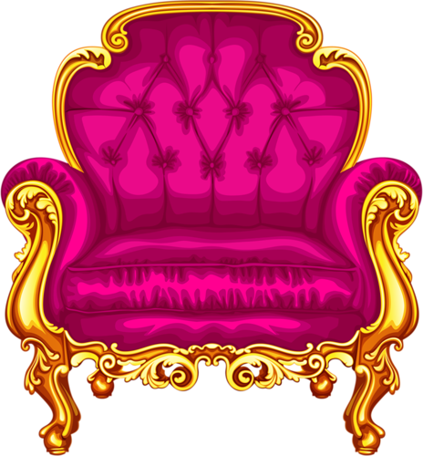 Shabby Chic Furniture, Hello Kitty, Doll Houses, Clip - Furniture (464x500)