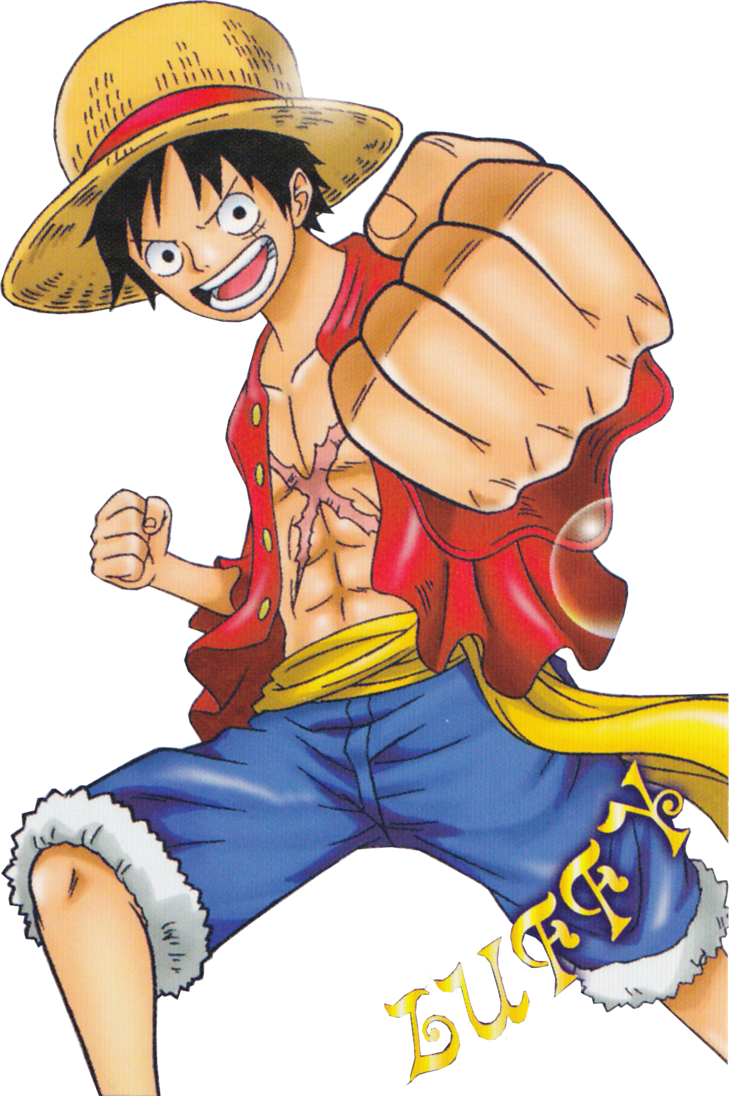One Piece Monkey D - Monkey Luffy One Piece (729x1096)