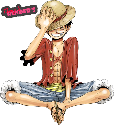 Luffy By Thamychan - Luffy New World Full Body (443x486)