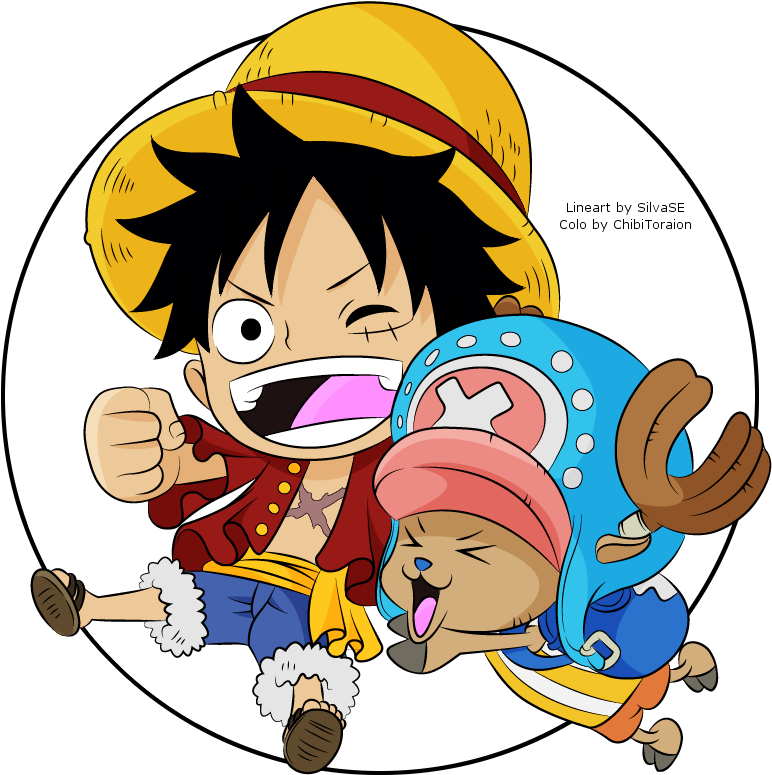 Luffy And Chopper One Piece (855x815)