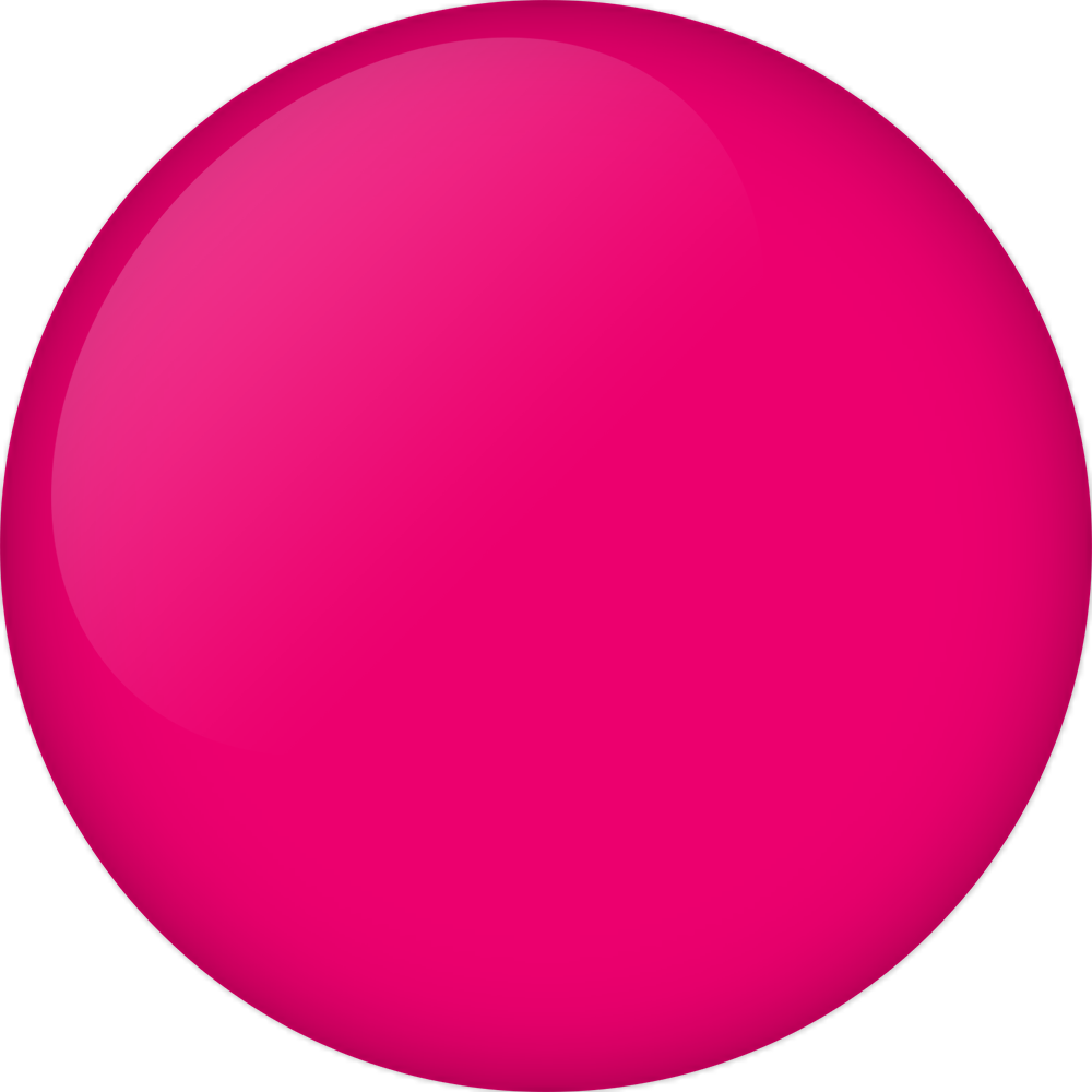 Gel Ii Pink Umbrella Gel G188 - Circle Png Rosa (1000x1000)
