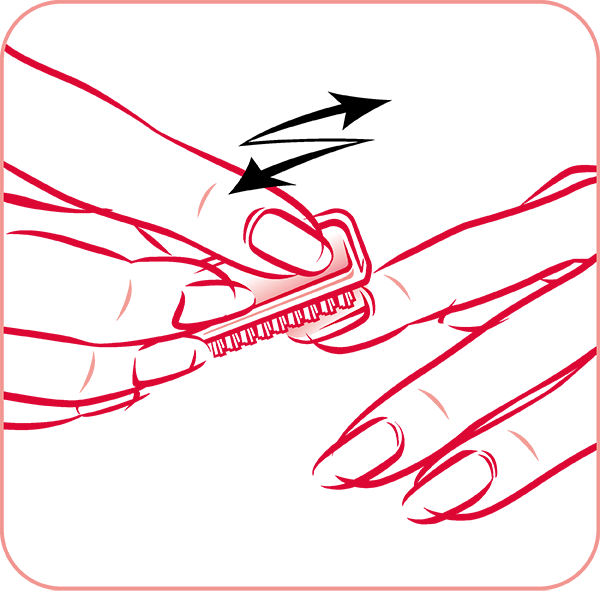 Wash Hands Thoroughly And Brush The Nails With A Soft - Graphic Design (600x591)