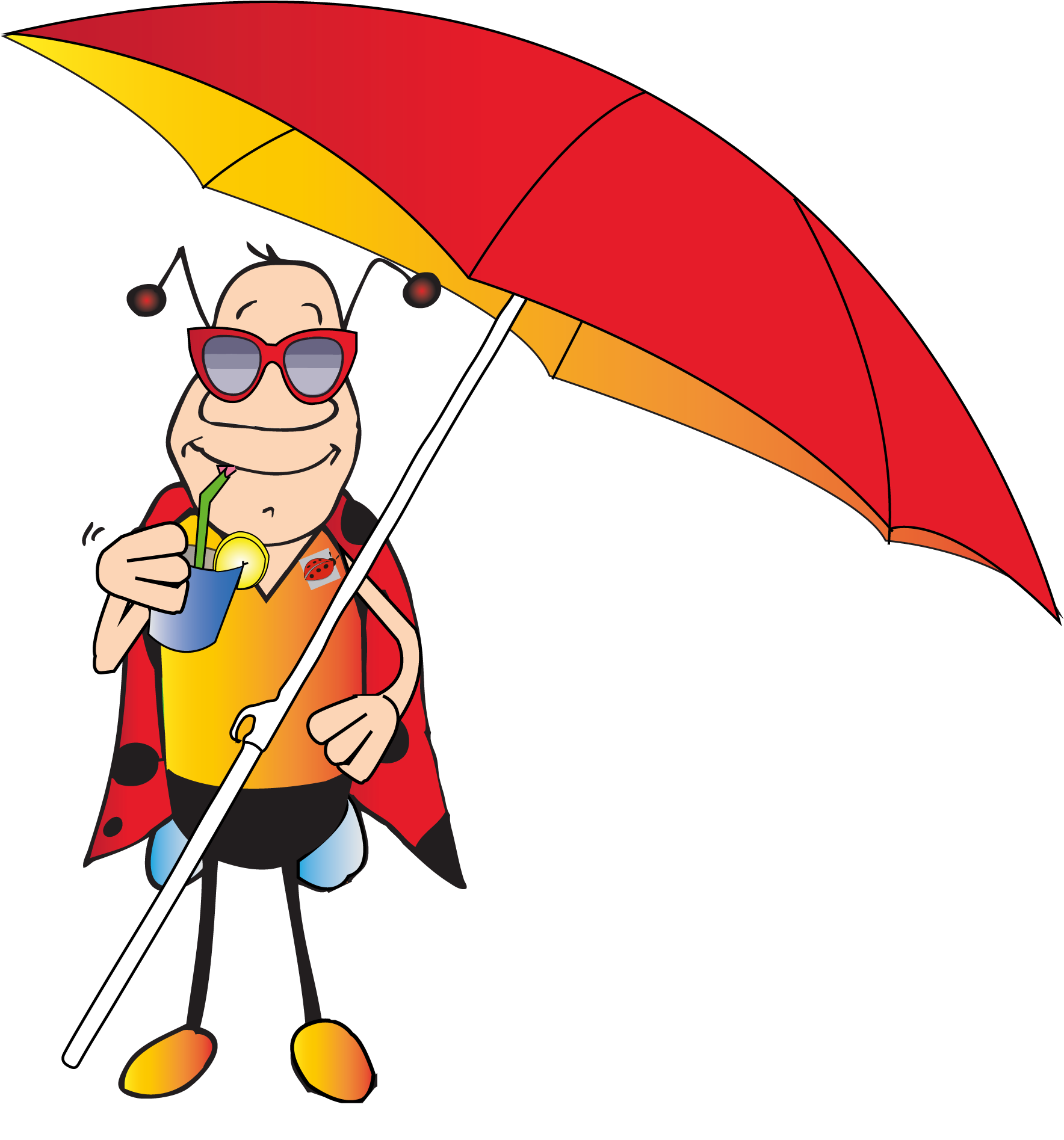 Illustration Pour Congés Le Réseau Cocci - Illustration (2379x2070)