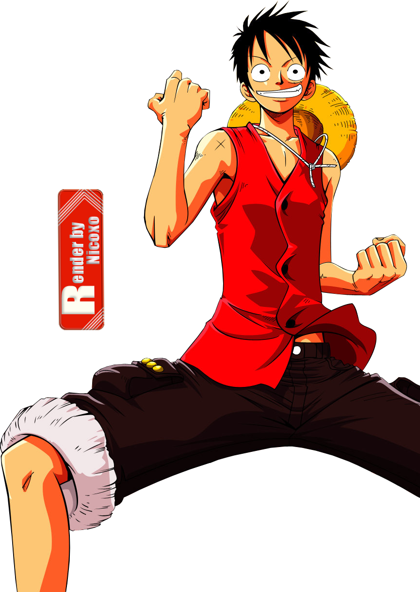 Luffy One Piece Render (866x1221)