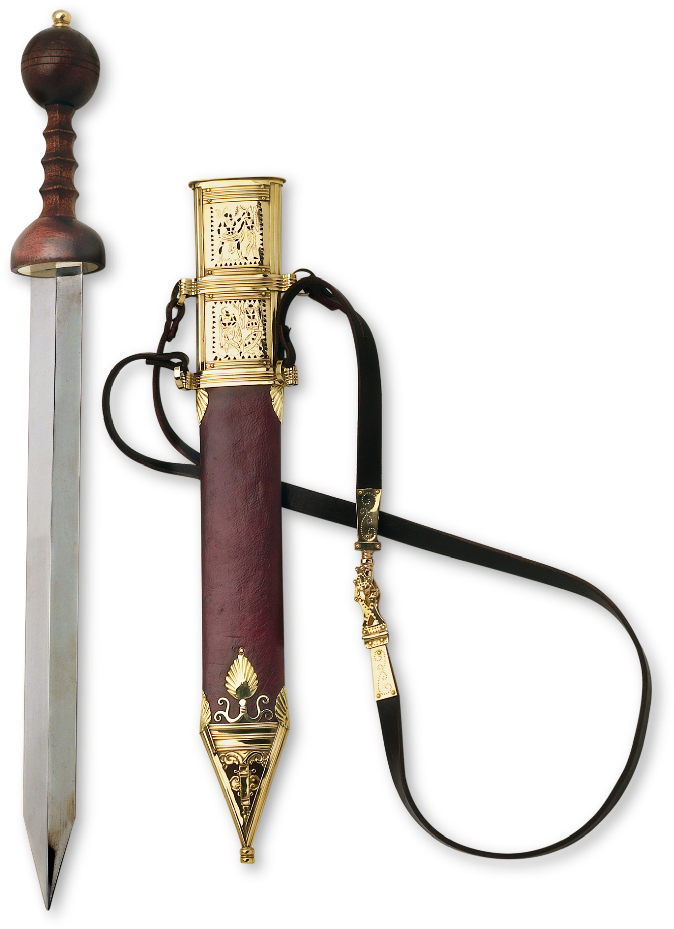 Roman Sword Png Clipart - Romans Weapons And Armor (1440x1906)