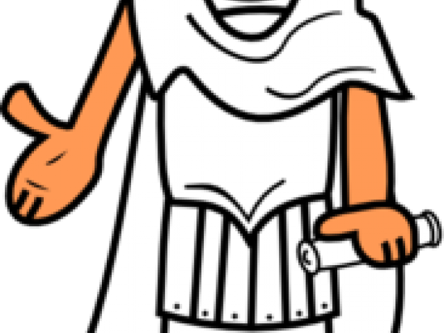 Ancient Rome Clipart - Ancient Roman Boy Cartoon (640x480)