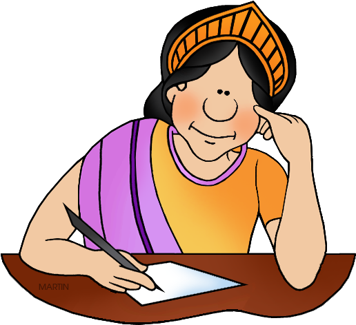 Ancient Greek And Roman Gods, Characters And Creatures - Ancient Greek Education Clipart (541x502)