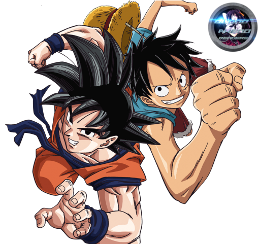 Luffy - Dragon Ball Vs One Piece Vs Toriko (562x480)