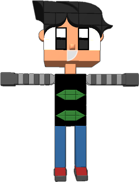 Just Added The Ears And Nose - Cartoon (768x768)