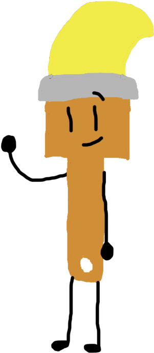 Paint Brush By Gabby0004 - Cartoon (1024x768)