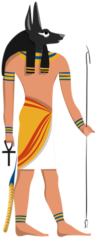 Anubis Afterlife God Illustration Transparent Png - Game Character Concept Египет (512x512)