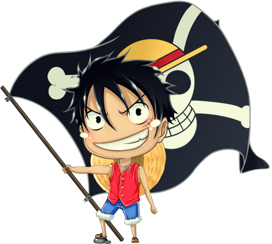 Chibi Luffy By Taiyohisakawa - Luffy One Piece Chibi (900x845)