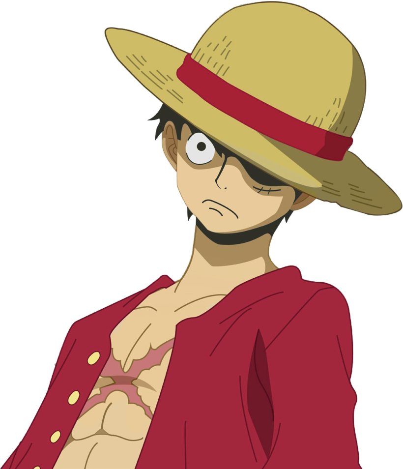 Luffy Render By Annaeditions24 - One Piece Luffy Png (825x968)