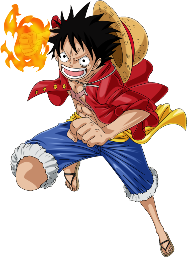 Luffy One Piece Roronoa Zoro Dracule Mihawk Trafalgar - Lufyy Png (767x1041)