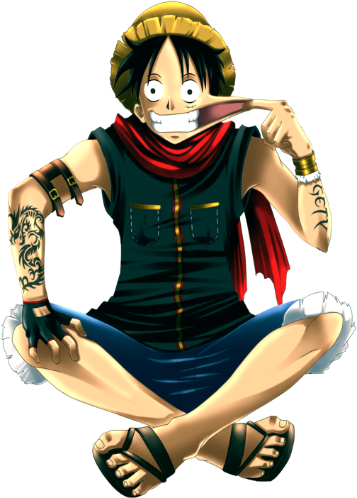 Luffy By Nouin - Luffy Keren (540x725)