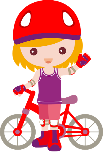 Middle Childhood Clipart - Niñas Deportistas Animados Png (347x512)