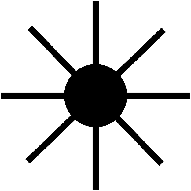 Laser, Light, Beam, Sun, Symbol - Symbol Organisation Png (640x640)