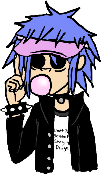 Don't Do School, Stay In Drugs By Fullmetalheartt - Deviantart (540x720)