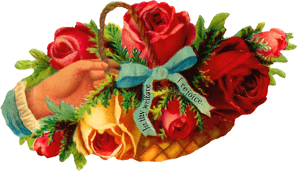 I've Used This Digital Flower Graphic To Make 'get - Rose (1247x769)