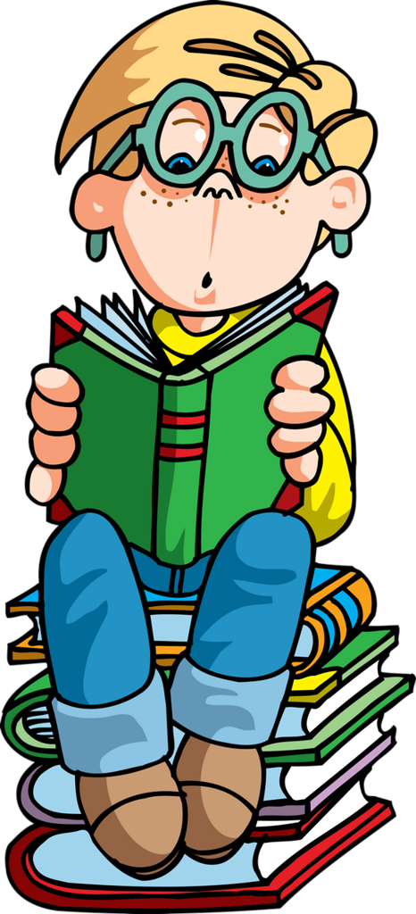 Great Clip Art For Back To School - Clipart Boy With Books (466x1024)