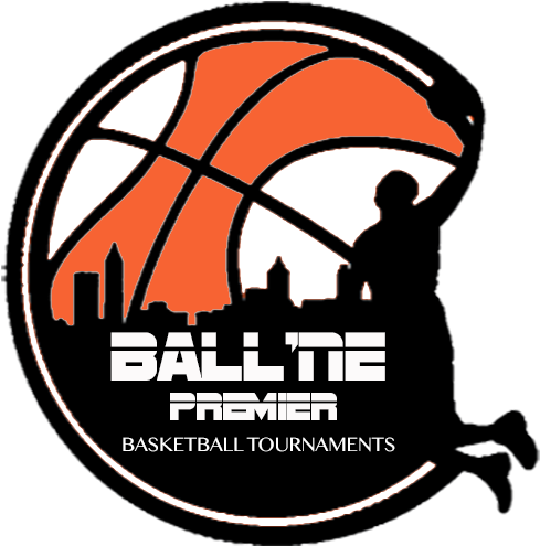 Ballne Austin Youth Basketball Tournaments - Basketball League Logo Design (575x550)