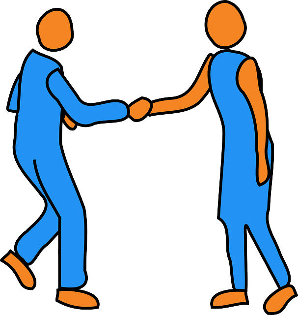 People Handshake, Man, Woman, Friends, People - People Shaking Hands Clip Art (607x640)