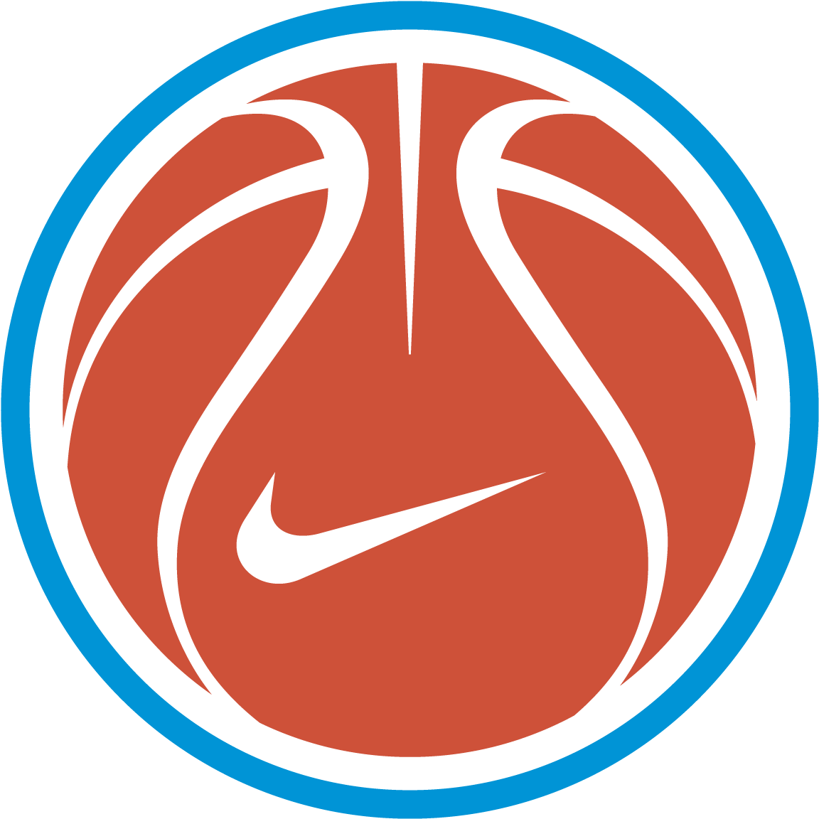 Nike Basketball Logo Vector - Basketball Logo Black And White (1200x1200)